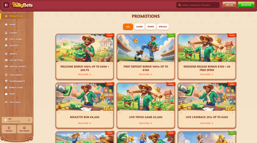 billy bets casino online billy bets casino online