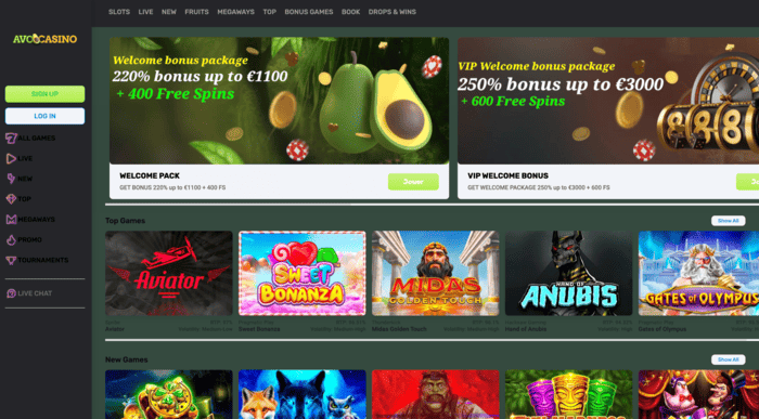 Avocasino avis