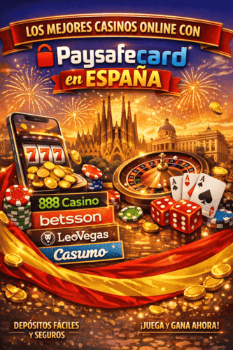 Los Mejores Casinos Online con Paysafecard en España